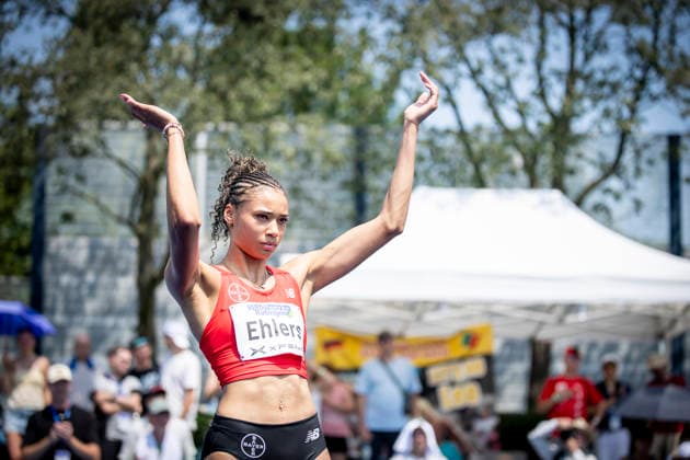 RATINGEN, GERMANY - JUNE 27, 2026 : Anna-Elisabeth Ehlers (GER Germany) during the heptathlon’s high jump of the Multisport Event at Stadion Ratingen on June 27, 2026 in Ratingen, Germany. Nordrhein-Westfalen Germany Copyright: xAxelxKohringx