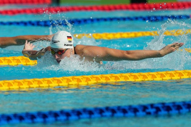 Angelina Koehler of Germany 100m Butterfly Women Heats during the 62nd Settecolli swimming meeting at Stadio del Nuoto in Rome (Italy), June 27, 2026. antoniettaxbaldassarre