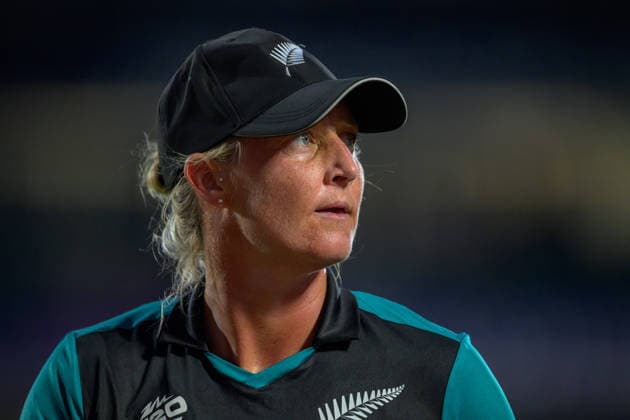 LONDON, ENGLAND JUNE 27 - Sophie Devine of New Zealand during the ICC Women s T20 World Cup game between England Women and New Zealand Women at Kia Oval on June 27, 2026 in London , England . (Photo by Keeran Marquis Sports Press Photo)  Copyright: xKeeranxMarquis SPPx Sportspressphoto_SPR178385