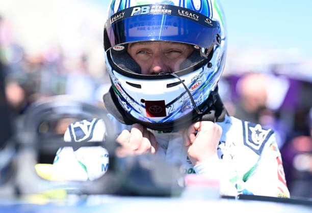 SONOMA, CA - JUNE 27: John Hunter Nemechek ( 42 LEGACY MOTOR CLUB Pye-Barker Fire & Safety Toyota) prepares for practice for the NASCAR, Motorsport, USA Cup Series Toyota Save Mart 350 on June 27, 2026, at Sonoma Raceway in Sonoma, CA. (Photo by Will Lester Icon Sportswire) AUTO: JUN 27 NASCAR Cup Series Toyota Save Mart 350 EDITORIAL USE ONLY Icon26062710782