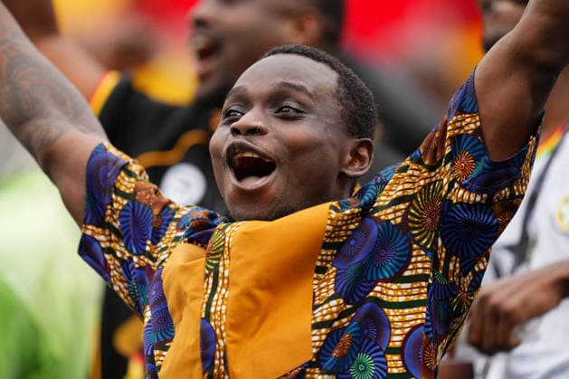 June 27, 2026: A fan prior to a FIFA World Cup, WM, Weltmeisterschaft, Fussball match between Croatia and Ghana at Philadelphia Stadium in Philadelphia, Pennsylvania. CSM FIFA World Cup 2026: Croatia Vs Ghana JUN 27  - ZUMAc04_ 20260627_zma_c04_404 Copyright: xKylexRoddenx