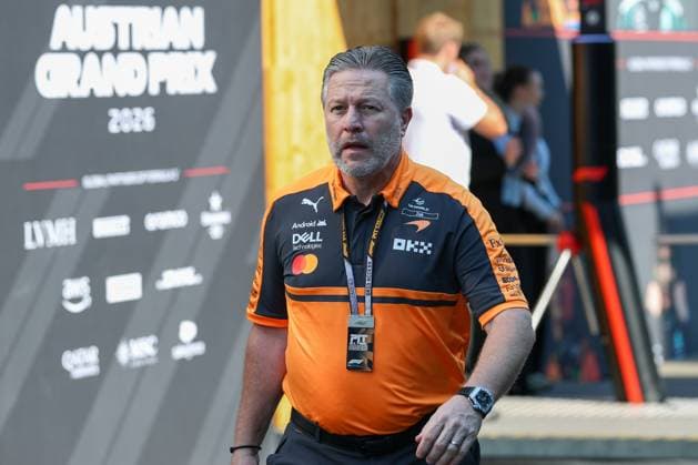 CEO, Zak Brown (McLaren Formula 1 Team), Rennen, Grosser Preis von Oesterreich, Motorsport, Herren, Formel 1, 28.06.2026 Spielberg Steiermark Oesterreich *** CEO, Zak Brown, McLaren Formula 1 Team, Race, Austrian Grand Prix, Motorsports, Men, Formula 1, June 28, 2026, Spielberg, Styria, Austria Copyright: xkolbert-press ChristianxKolbertx