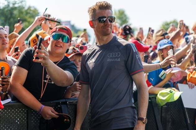 Nico Huelkenberg (Audi Revolut F1 Team, 27) trifft die Fans, Grosser Preis von Oesterreich, Motorsport, Formel 1, Saison 2026, 28.06.2026 Grosser Preis von Oesterreich, Motorsport, Formel 1, Saison 2026, 28.06.2026 Spielberg *** Nico Hülkenberg, Audi Revolut F1 Team, 27, meets fans, Austrian Grand Prix, Motorsports, Formula 1, 2026 Season, June 28, 2026 Austrian Grand Prix, Motorsports, Formula 1, 2026 Season, June 28, 2026 Spielberg Copyright: xEibner-Pressefoto AlexanderxNeisx EP_ANS