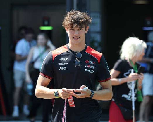 28.06.2026, Red Bull Ring, Spielberg, Formel 1 Großer Preis von Österreich 2026 , im Bild Oliver Bearman (GBR), TGR Haas F1 Team (Photo by Milan Klemenc Hasan Bratic DeFodi Images) - *** June 28, 2026, Red Bull Ring, Spielberg, 2026 Formula 1 Austrian Grand Prix; pictured: Oliver Bearman (GBR), TGR Haas F1 Team. Photo by Milan Klemenc, Hasan Bratic, DeFodi Images