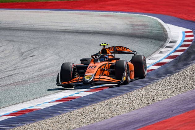 AUTO - FORMULA 2 2026 - RED BULL RING 10 GOETHE Oliver (ger), MP Motorsport, Dallara F2 2024, action during the 6th round of the 2026 FIA Formula 2 Championship from June 26 to 28, 2026 on the Red Bull Ring, in Spielberg, Austria - SpielbergAustria  Copyright: xEricxAlonsox