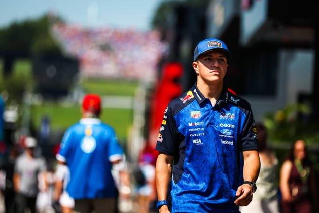 F1 - AUSTRIAN GRAND PRIX 2026 HADJAR Isack (fra), Red Bull Racing Ford RB22, portrait during the Formula 1 Austrian Grand Prix 2026, 8th round of the 2026 Formula One World Championship, WM, Weltmeisterschaft from June 26 to 28, 2026 on the Red Bull Ring, in Spielberg, Austria - SpielbergAustria  Copyright: xANTONINxVINCENTx