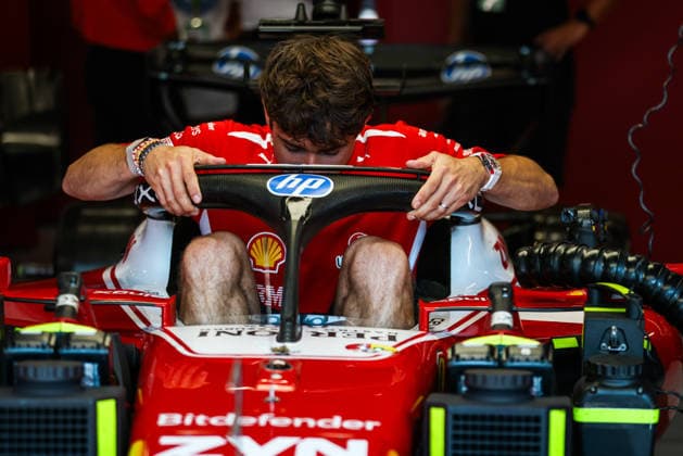 F1 - AUSTRIAN GRAND PRIX 2026 LECLERC Charles (mco), Scuderia Ferrari SF-26, portrait during the Formula 1 Austrian Grand Prix 2026, 8th round of the 2026 Formula One World Championship, WM, Weltmeisterschaft from June 26 to 28, 2026 on the Red Bull Ring, in Spielberg, Austria - SpielbergAustria  Copyright: xANTONINxVINCENTx