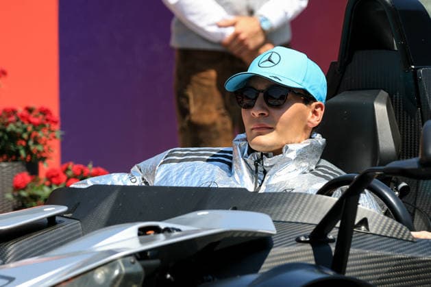 MOTORSPORTS, FORMULA 1 - GP of Austria 2026 SPIELBERG,AUSTRIA,28.JUN.26 - MOTORSPORTS, FORMULA 1 - Grand Prix of Austria, Red Bull Ring. Image shows George Russell (GBR Mercedes).  GEPAxpictures xMarioxBuehner-Weinrauch