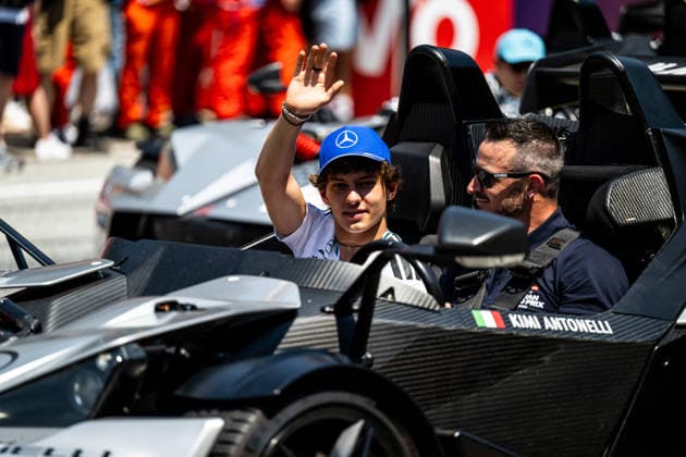 F1 - AUSTRIAN GRAND PRIX 2026 KIMI ANTONELLI Andrea (ita), Mercedes AMG F1 Team W16, portrait during the Formula 1 Austrian Grand Prix 2026, 8th round of the 2026 Formula One World Championship, WM, Weltmeisterschaft from June 26 to 28, 2026 on the Red Bull Ring, in Spielberg, Austria - SpielbergAustria  Copyright: xALBERTOxVIMERCATIx