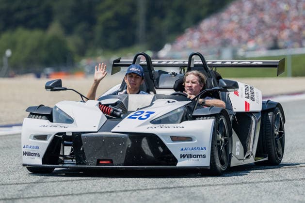 MOTORSPORTS, FORMULA 1 - GP of Austria 2026 SPIELBERG,AUSTRIA,28.JUN.26 - MOTORSPORTS, FORMULA 1 - Grand Prix of Austria, Red Bull Ring. Image shows Alex Albon (THA Williams).  GEPAxpictures xMatthiasxTrinkl