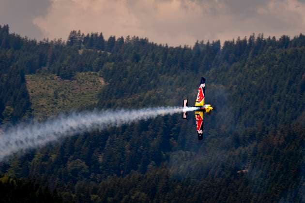 SPIELBERG - Red Bull airshow during Formula 1 Austria at the Red Bull Ring on June 28, 2026 in Spielberg, Austria. (Photo by DeFodi Images) - *** SPIELBERG Red Bull airshow during the Formula 1 Austrian Grand Prix at the Red Bull Ring on June 28, 2026, in Spielberg, Austria. Photo by DeFodi Images