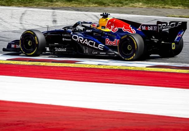 SPIELBERG - Max Verstappen (Red Bull Racing) at the Red Bull Ring race track during the Austrian Grand Prix. SEM VAN DER WAL ANP xVIxANPxSportx xxANPxIVx 562268138 originalFilename: 562268138.jpg