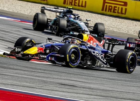 SPIELBERG - Max Verstappen (Red Bull Racing) at the Red Bull Ring race track during the Austrian Grand Prix. SEM VAN DER WAL ANP xVIxANPxSportx xxANPxIVx 562269071 originalFilename: 562269071.jpg