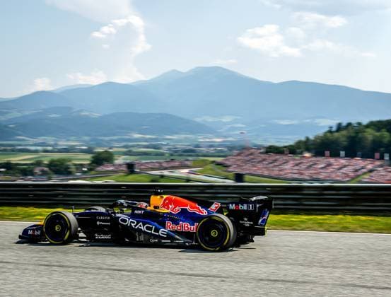 SPIELBERG - Max Verstappen (Red Bull Racing) at the Red Bull Ring race track during the Austrian Grand Prix. SEM VAN DER WAL ANP xVIxANPxSportx xxANPxIVx 562269311 originalFilename: 562269311.jpg
