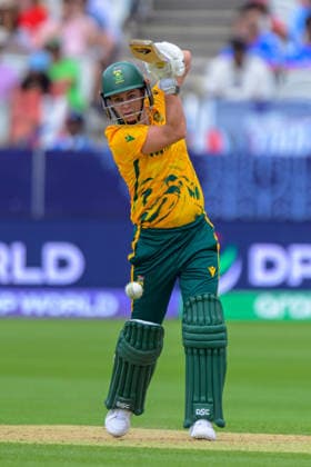 LONDON, ENGLAND JUNE 28 - Marizanne Kapp of South Africa during the ICC Women s T20 World Cup game between South Africa Women and Bangadesh Women at Lord s Cricket Ground on June 28, 2026 in London , England . (Photo by Keeran Marquis Sports Press Photo)  Copyright: xKeeranxMarquis SPPx Sportspressphoto_SPR179279