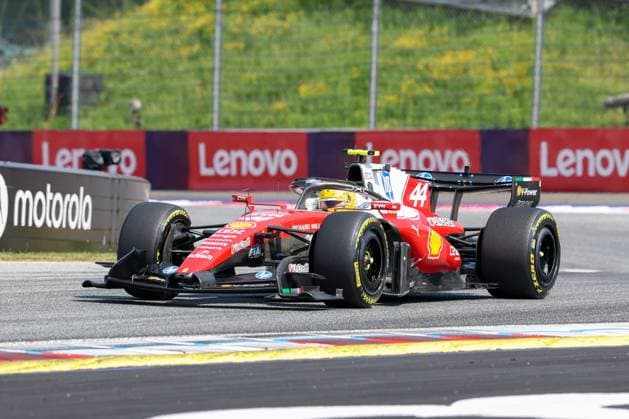 Lewis Hamilton (Scuderia Ferrari HP 44), Rennen, Grosser Preis von Oesterreich, Motorsport, Herren, Formel 1, 28.06.2026 Spielberg Steiermark Oesterreich *** Lewis Hamilton, Scuderia Ferrari, No. 44, Race, Austrian Grand Prix, Motorsports, Men, Formula 1, June 28, 2026, Spielberg, Styria, Austria Copyright: xkolbert-press ChristianxKolbertx