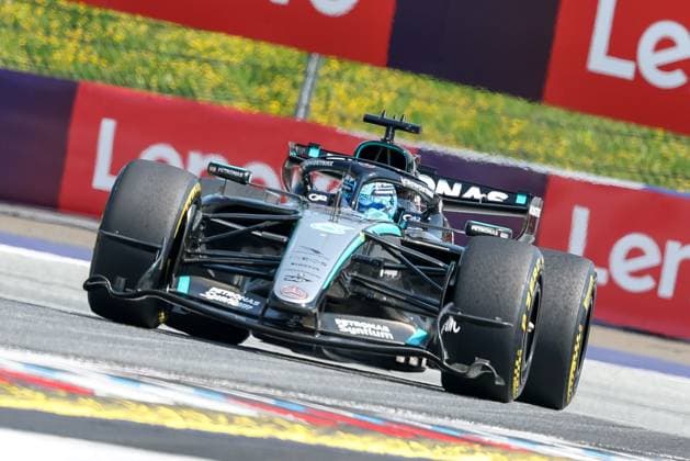 George Russell (Mercedes-AMG Petronas 63), Rennen, Grosser Preis von Oesterreich, Motorsport, Herren, Formel 1, 28.06.2026 Spielberg Steiermark Oesterreich *** George Russell, Mercedes AMG Petronas 63, Race, Austrian Grand Prix, Motorsports, Men, Formula 1, June 28, 2026, Spielberg, Styria, Austria Copyright: xkolbert-press ChristianxKolbertx