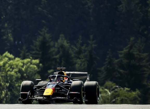 SPIELBERG - Max Verstappen (Red Bull Racing) at the Red Bull Ring race track during the Austrian Grand Prix. SEM VAN DER WAL ANP xVIxANPxSportx xxANPxIVx 562269694 originalFilename: 562269694.jpg
