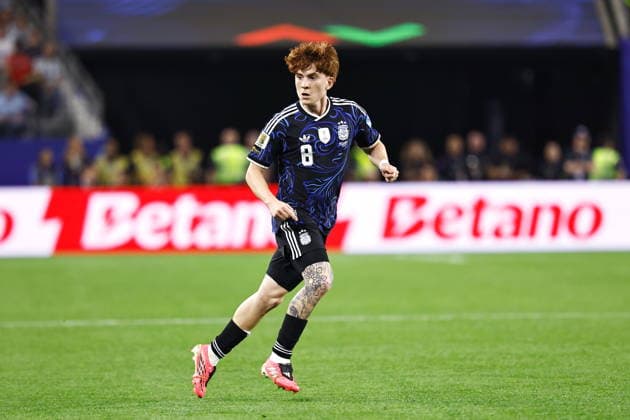 Valentin Barco (ARG), JUNE 27, 2026 - Football Soccer : FIFA World Cup, WM, Weltmeisterschaft, Fussball 2026 match between Jordan - Argentina at the Dallas Stadium in Arlington, United States. Noxthirdxpartyxsales  aflo_336140850 MutsuxKawamorix