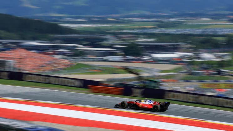 MOTORSPORTS, FORMULA 1 - GP of Austria 2026 SPIELBERG,AUSTRIA,28.JUN.26 - MOTORSPORTS, FORMULA 1 - Grand Prix of Austria, Red Bull Ring. Image shows Lewis Hamilton (GBR Ferrari).  GEPAxpictures xMarioxBuehner-Wei
