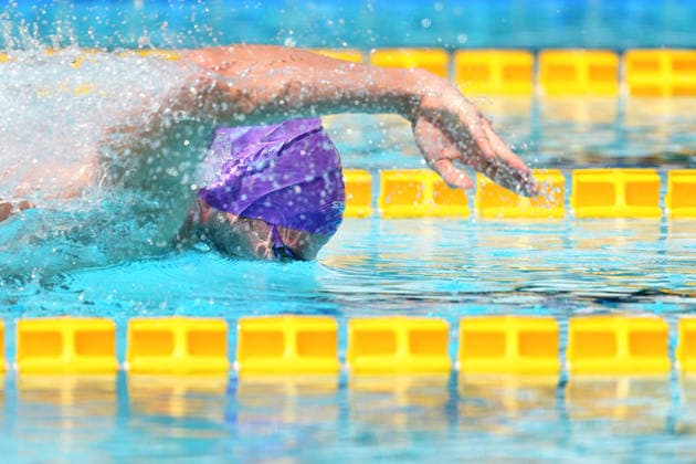 Kliment Kolesnikov of Neutral Athletes B, 200m Freestyle Men Heats, during the 62nd Settecolli swimming meeting at Stadio del Nuoto in Rome (Italy), June 28, 2026. antoniettaxbaldassarre