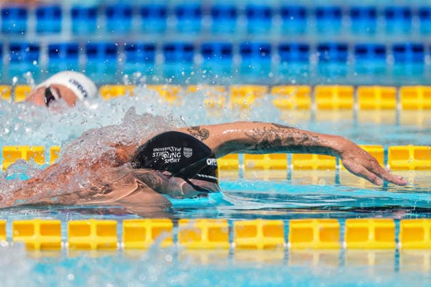 Jack McMillan of Great Britain, 200m Freestyle Men Heats, during the 62nd Settecolli swimming meeting at Stadio del Nuoto in Rome (Italy), June 28, 2026. antoniettaxbaldassarre