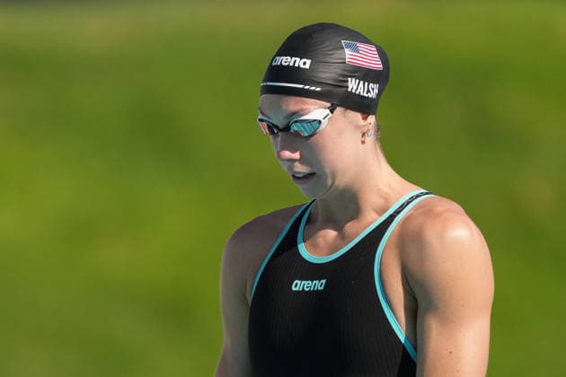 Gretchen C Walsh of United States, 50m Freestyle Women Heats, during the 62nd Settecolli swimming meeting at Stadio del Nuoto in Rome (Italy), June 28, 2026. antoniettaxbaldassarre
