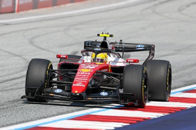 Lewis Hamilton (Scuderia Ferrari HP 44), Rennen, Grosser Preis von Oesterreich, Motorsport, Herren, Formel 1, 28.06.2026 Spielberg Steiermark Oesterreich *** Lewis Hamilton, Scuderia Ferrari, No. 44, Race, Austrian Grand Prix, Motorsports, Men, Formula 1, June 28, 2026, Spielberg, Styria, Austria Copyright: xkolbert-press ChristianxKolbertx