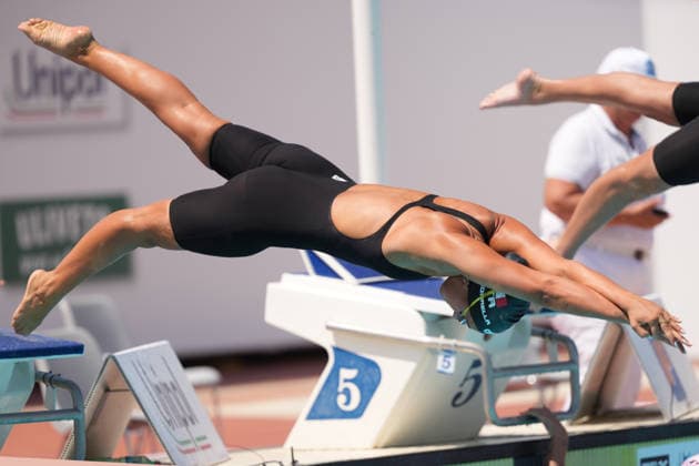 Simona Quadarella of Italy, 400m Freestyle Women Heats, during the 62nd Settecolli swimming meeting at Stadio del Nuoto in Rome (Italy), June 28, 2026. antoniettaxbaldassarre