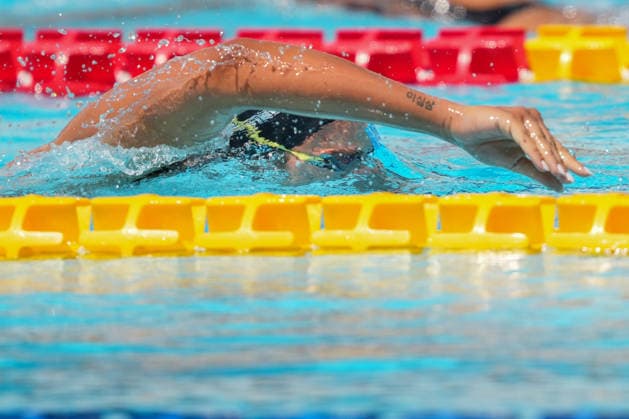 Simona Quadarella of Italy, 400m Freestyle Women Heats, during the 62nd Settecolli swimming meeting at Stadio del Nuoto in Rome (Italy), June 28, 2026. antoniettaxbaldassarre