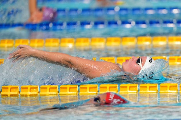 Alessia Bianchi of Italy, 200m Backstroke Women Heats, during the 62nd Settecolli swimming meeting at Stadio del Nuoto in Rome (Italy), June 28, 2026. antoniettaxbaldassarre