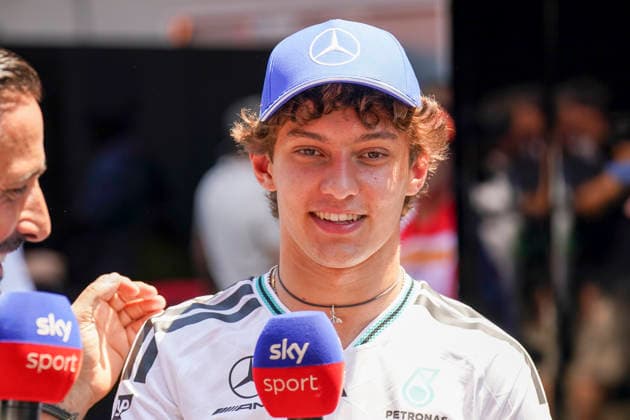FORMULA ONE AUSTRIAN GRAND PRIX 2026 Kimi Antonelli 12 (ITA) Mercedes in the paddock during the Formula 1 Lenovo Austrian Grand Prix 2026, 8th round of the 2026 Formula 1 World Championship, WM, Weltmeisterschaft from 26th-28th June, 2026 at the Red Bull Ring, Spielberg, Austria. Credit: Robbie Hoad Every Second Media Editorial use only. All images are copyright Every Second Media Limited. No images may be reproduced without prior permission. Copyright: xIMAGO EveryxSecondxMediax ESM-2048-0443 RobbiexHoadx xEveryxSecondxMediax