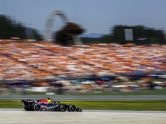 SPIELBERG - Max Verstappen (Red Bull Racing) at the Red Bull Ring race track during the Austrian Grand Prix. SEM VAN DER WAL ANP xVIxANPxSportx xxANPxIVx 562270594 originalFilename: 562270594.jpg