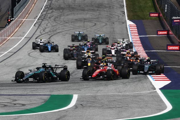 F1 Austrian Grand Prix 2026 Start of the Formula 1 Austrian Grand Prix at Red Bull Ring in Spielberg, Austria on June 28, 2026. Spielberg Austria  Copyright: xJakubxPorzyckix originalFilename:porzycki-f1austri260628_npDxe.jpg