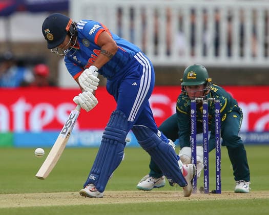 LONDON, ENGLAND - JUNE 28: Shafali Verma of India bats during the ICC Women s T20 World Cup match between Australia and India at Lord s Cricket Ground on June 28, 2026 in London, England.  Copyright: xJayxPatel SPPx Sportspressphoto_SPR179286