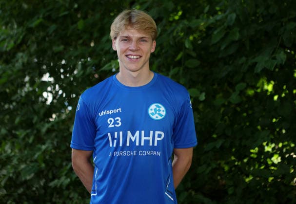 Stuttgart -Degerloch, Fußball SV Stuttgarter Kickers Trainingsauftakt, Neuzugang Christoph Meister *** Stuttgart Degerloch, Soccer: SV Stuttgarter Kickers Kick Off Training, New Signing Christoph Meister