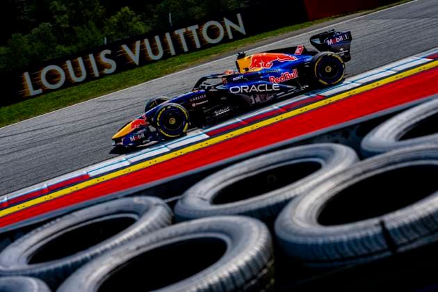 SPIELBERG - Formula 1 driver Max Verstappen of Oracle Red Bull Racing during the Formula 1 Austria at the Red Bull Ring on June 28, 2026 in Spielberg, Austria. (Photo by DeFodi Images) - *** SPIELBERG Formula 1 driver Max Verstappen of Oracle Red Bull Racing during the Formula 1 Austrian Grand Prix at the Red Bull Ring on June 28, 2026, in Spielberg, Austria. Photo by DeFodi Images