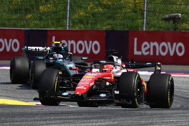 F1 Austrian Grand Prix 2026 Charles Leclerc of Ferrari and Andrea Kimi Antonelli of Mercedes during the Formula 1 Austrian Grand Prix at Red Bull Ring in Spielberg, Austria on June 28, 2026. Spielberg Austria  Copyright: xJakubxPorzyckix originalFilename:porzycki-f1austri260628_npl6a.jpg