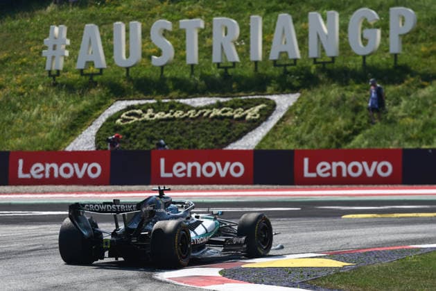F1 Austrian Grand Prix 2026 George Russell of Mercedes during the Formula 1 Austrian Grand Prix at Red Bull Ring in Spielberg, Austria on June 28, 2026. Spielberg Austria  Copyright: xJakubxPorzyckix originalFilename:porzycki-f1austri260628_npwQe.jpg