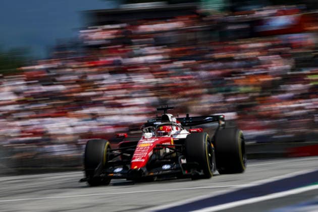 F1 - AUSTRIAN GRAND PRIX 2026 16 LECLERC Charles (mco), Scuderia Ferrari SF-26, action during the Formula 1 Austrian Grand Prix 2026, 8th round of the 2026 Formula One World Championship, WM, Weltmeisterschaft from June 26 to 28, 2026 on the Red Bull Ring, in Spielberg, Austria - SpielbergAustria  Copyright: xANTONINxVINCENTx