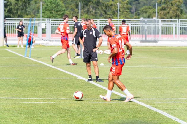 Marcel Costly (FC Heidenheim, 24), 1.FC Heidenheim, Trainingsauftakt, Fußball, 2. Bundesliga, Saison 2026 2027, 28.06.2026, 1.FC Heidenheim, Trikotvorstellung, Fußball, 2. Bundesliga, Saison 2026 2027, 28.06.2026 Heidenheim *** Marcel Costly, FC Heidenheim, 24, 1 FC Heidenheim, Start of Training, Soccer, 2. Bundesliga, 2026–2027 Season, June 28, 2026, 1 FC Heidenheim, jersey unveiling, soccer, 2. Bundesliga, 2026–2027 season, June 28, 2026, Heidenheim Copyright: xEibner-Pressefoto MaxxVogelx EP_MVL