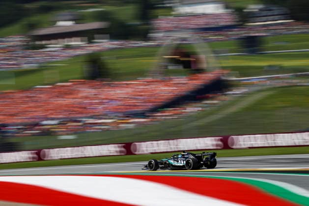 F1 - AUSTRIAN GRAND PRIX 2026 63 RUSSELL George (gbr), Mercedes AMG F1 Team W17, action during the Formula 1 Austrian Grand Prix 2026, 8th round of the 2026 Formula One World Championship, WM, Weltmeisterschaft from June 26 to 28, 2026 on the Red Bull Ring, in Spielberg, Austria - SpielbergAustria  Copyright: xANTONINxVINCENTx