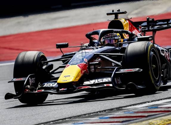 SPIELBERG - Max Verstappen (Red Bull Racing) at the Red Bull Ring race track during the Austrian Grand Prix. SEM VAN DER WAL ANP xVIxANPxSportx xxANPxIVx 562273599 originalFilename: 562273599.jpg