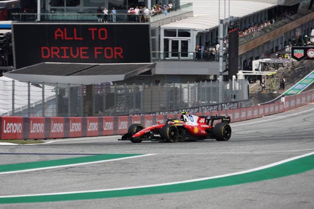 28.06.2026, Red Bull Ring, Spielberg, Formel 1 Großer Preis von Österreich 2026 , im Bild Lewis Hamilton (GBR), Scuderia Ferrari HP (Photo by Alessandro Martellotta Hasan Bratic DeFodi Images) - *** June 28, 2026, Red Bull Ring, Spielberg, 2026 Formula 1 Austrian Grand Prix; pictured: Lewis Hamilton (GBR), Scuderia Ferrari HP Photo by Alessandro Martellotta, Hasan Bratic, DeFodi Images