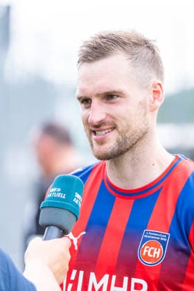 Patrick Mainka (FC Heidenheim, 06), 1.FC Heidenheim, Trainingsauftakt, Fußball, 2. Bundesliga, Saison 2026 2027, 28.06.2026, 1.FC Heidenheim, Trikotvorstellung, Fußball, 2. Bundesliga, Saison 2026 2027, 28.06.2026 Heidenheim *** Patrick Mainka, FC Heidenheim, 06, 1 FC Heidenheim, Start of Training, Soccer, 2. Bundesliga, 2026–2027 Season, June 28, 2026, 1 FC Heidenheim, jersey unveiling, soccer, 2. Bundesliga, 2026–2027 season, June 28, 2026, Heidenheim Copyright: xEibner-Pressefoto MaxxVogelx EP_MVL