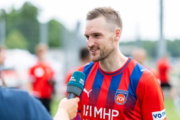 Patrick Mainka (FC Heidenheim, 06), 1.FC Heidenheim, Trainingsauftakt, Fußball, 2. Bundesliga, Saison 2026 2027, 28.06.2026, 1.FC Heidenheim, Trikotvorstellung, Fußball, 2. Bundesliga, Saison 2026 2027, 28.06.2026 Heidenheim *** Patrick Mainka, FC Heidenheim, 06, 1 FC Heidenheim, Start of Training, Soccer, 2. Bundesliga, 2026–2027 Season, June 28, 2026, 1 FC Heidenheim, jersey unveiling, soccer, 2. Bundesliga, 2026–2027 season, June 28, 2026, Heidenheim Copyright: xEibner-Pressefoto MaxxVogelx EP_MVL