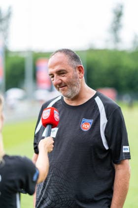 Frank Schmidt (FC Heidenheim, Cheftrainer), 1.FC Heidenheim, Trainingsauftakt, Fußball, 2. Bundesliga, Saison 2026 2027, 28.06.2026, 1.FC Heidenheim, Trikotvorstellung, Fußball, 2. Bundesliga, Saison 2026 2027, 28.06.2026 Heidenheim *** Frank Schmidt, FC Heidenheim, Head Coach, 1 FC Heidenheim, Start of Training, Soccer, 2. Bundesliga, 2026–2027 Season, June 28, 2026, 1 FC Heidenheim, jersey unveiling, soccer, 2. Bundesliga, 2026–2027 season, June 28, 2026, Heidenheim Copyright: xEibner-Pressefoto MaxxVogelx EP_MVL