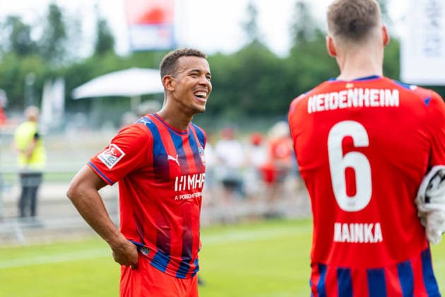 Marcel Costly (FC Heidenheim, 24), 1.FC Heidenheim, Trainingsauftakt, Fußball, 2. Bundesliga, Saison 2026 2027, 28.06.2026, 1.FC Heidenheim, Trikotvorstellung, Fußball, 2. Bundesliga, Saison 2026 2027, 28.06.2026 Heidenheim *** Marcel Costly, FC Heidenheim, 24, 1 FC Heidenheim, start of training, soccer, 2. Bundesliga, 2026–2027 season, June 28, 2026, 1 FC Heidenheim, jersey unveiling, soccer, 2. Bundesliga, 2026–2027 season, June 28, 2026, Heidenheim Copyright: xEibner-Pressefoto MaxxVogelx EP_MVL