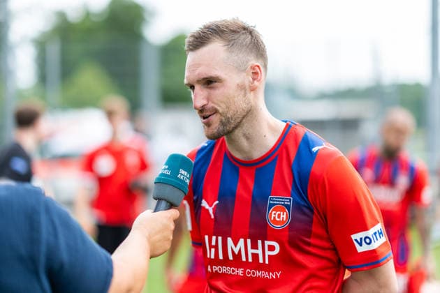 Patrick Mainka (FC Heidenheim, 06), 1.FC Heidenheim, Trainingsauftakt, Fußball, 2. Bundesliga, Saison 2026 2027, 28.06.2026, 1.FC Heidenheim, Trikotvorstellung, Fußball, 2. Bundesliga, Saison 2026 2027, 28.06.2026 Heidenheim *** Patrick Mainka, FC Heidenheim, 06, 1 FC Heidenheim, Start of Training, Soccer, 2. Bundesliga, 2026–2027 Season, June 28, 2026, 1 FC Heidenheim, jersey unveiling, soccer, 2. Bundesliga, 2026–2027 season, June 28, 2026, Heidenheim Copyright: xEibner-Pressefoto MaxxVogelx EP_MVL