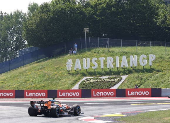 28.06.2026, Red Bull Ring, Spielberg, Formel 1 Großer Preis von Österreich 2026 , im Bild Lando Norris (GBR), McLaren Mastercard F1 Team (Photo by Alessandro Martellotta Hasan Bratic DeFodi Images) - *** June 28, 2026, Red Bull Ring, Spielberg, 2026 Formula 1 Austrian Grand Prix; pictured: Lando Norris (GBR), McLaren Mastercard F1 Team. Photo by Alessandro Martellotta, Hasan Bratic, DeFodi Images